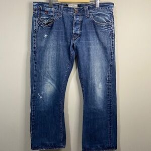 Energie Men's Denim Stevenson Blue Jeans